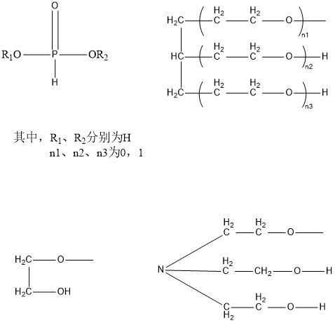 多元醇磷酸酯（PAPE）结构式